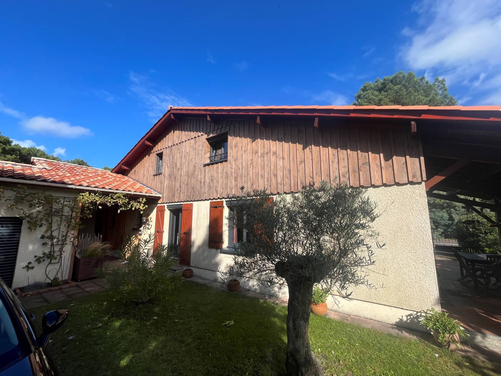 surélévation bois sur une maison 