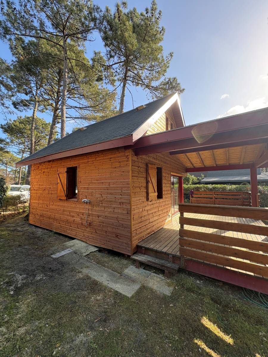 Agrandissement d'un chalet existant sur le Domaine de la Jenny